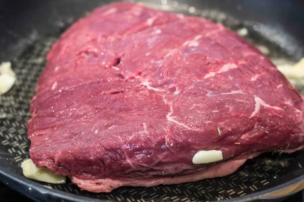 Okseculotte (sous vide) ()