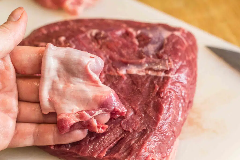 Afpudsning af Okseculotte