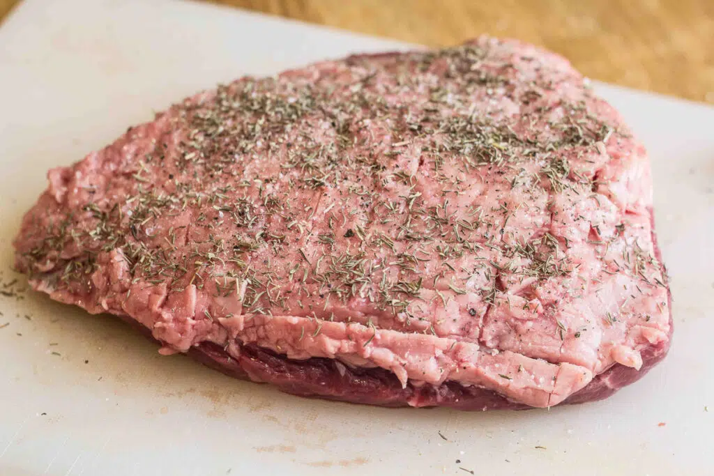 Okseculotte (sous vide) ()