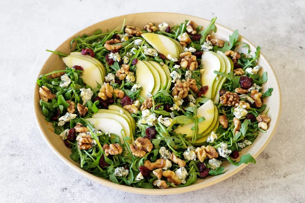 Pæresalat med blåskimmel
